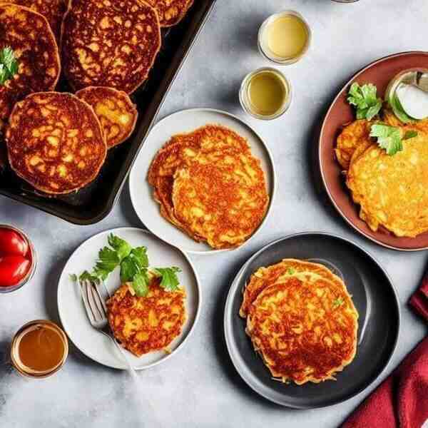 Картофельные драники с индейкой